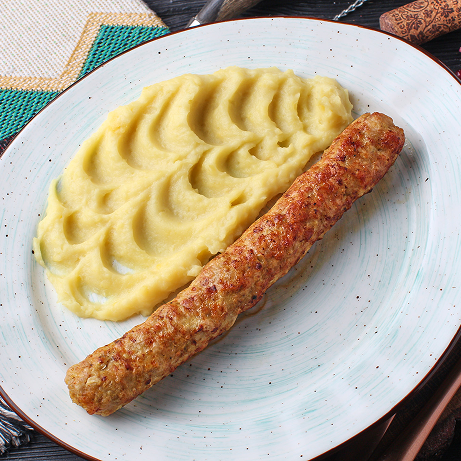 Мини-люля кебаб и пюрешка